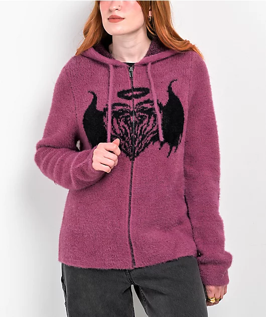 Empyre Zandler Pink Zip Hoodie