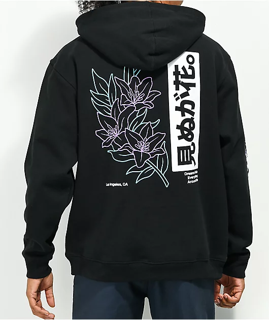 DREAM Not Seeing Is Flower Black Hoodie
