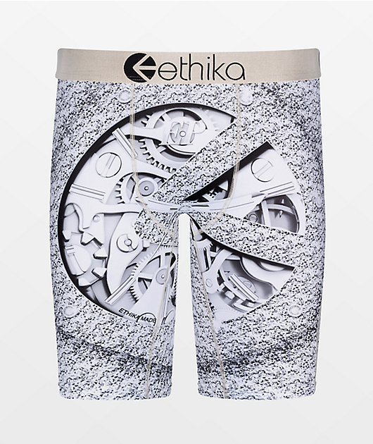 Ethika Kids' Bust Down Silver Boxer Briefs