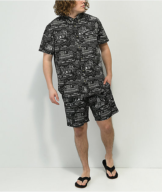 92871-dark-seas-castillo-black-short-sleeve-button-up-shirt-4.jpg Dark Seas Castillo Black Short Sleeve Button Up Shirt