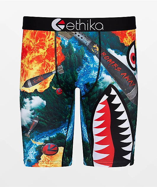 Ethika Kids' Bombs Away Boxer Briefs