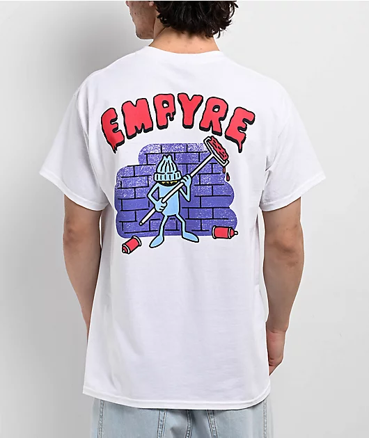 Empyre Brick Roller White T-Shirt