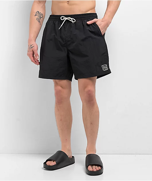 Empyre Graffiti Floater Black Board Shorts