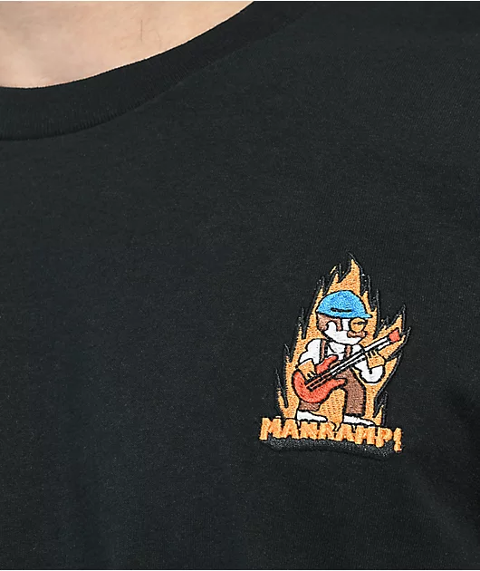 WORBLE Manramp Bass God Black T-Shirt