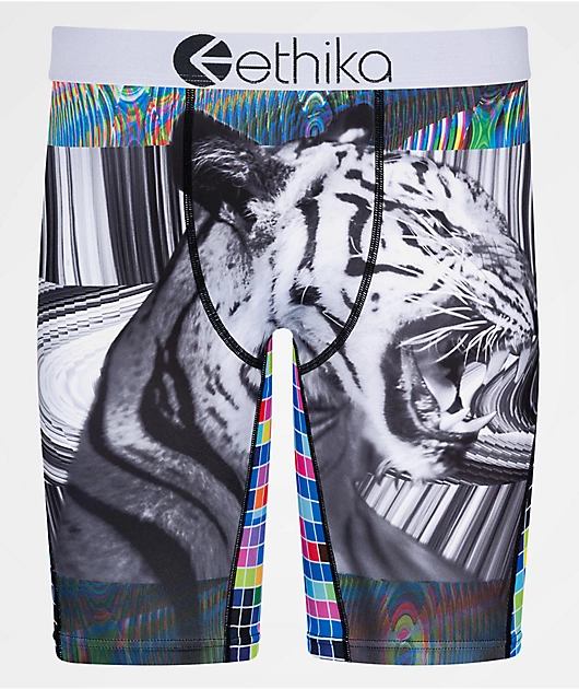 Ethika Multi Color Squares Boxer Briefs