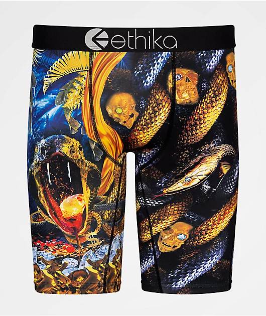 Ethika Kids Gold Venom Boxer Briefs