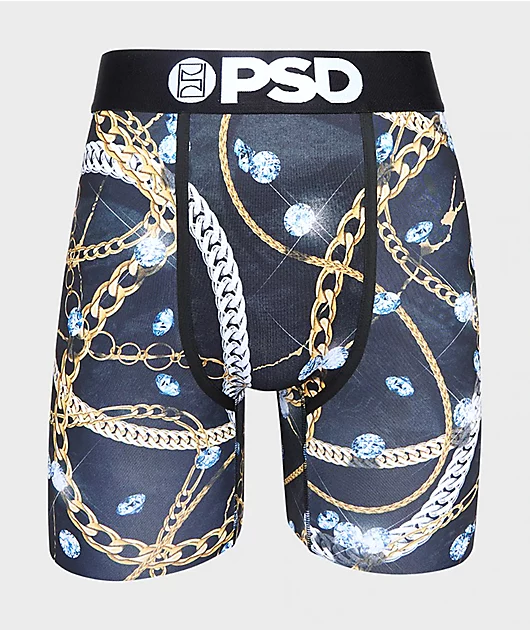 PSD Ice & Chain Black Boxer Briefs