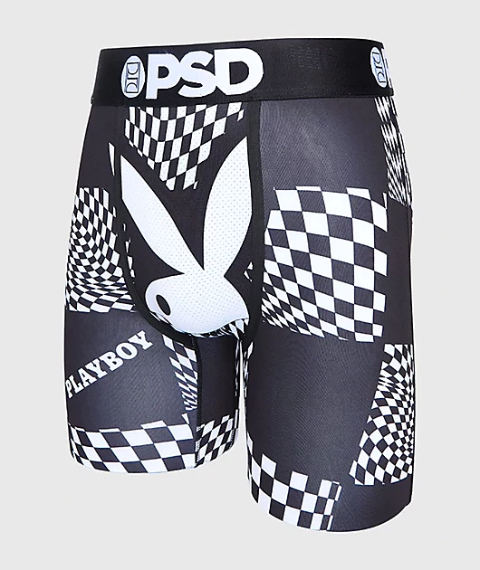 9554-psd-playboy-warp-checkered-boxer-briefs-3.webp PSD Playboy Warp Checkered Boxer Briefs