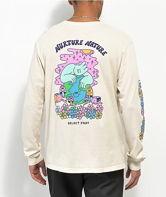 Select Start x Dreyfus Art Nurture Sand Long Sleeve T-Shirt
