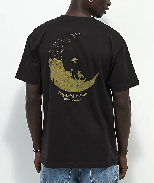 Imperial Motion Desert Moon Black T-Shirt