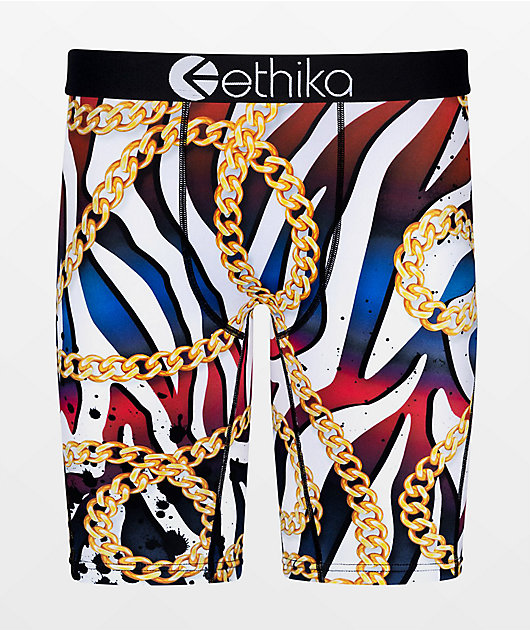 Ethika Kids Glory Be Glass Tiger Boxer Briefs