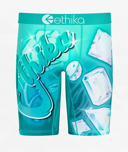 Ethika Kids Soft Touch Turquoise Boxer Briefs